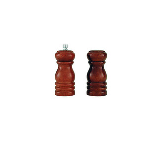 Salt & Pepper Mill Set Dark Wood 100mm 48/Ctn