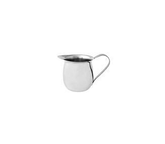 Stainless STeel Creamer Bell Shaped 225ml 12/Pkt