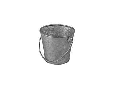 Moda Mini Bucket Galvanised 150 x 140mm 12/Ctn