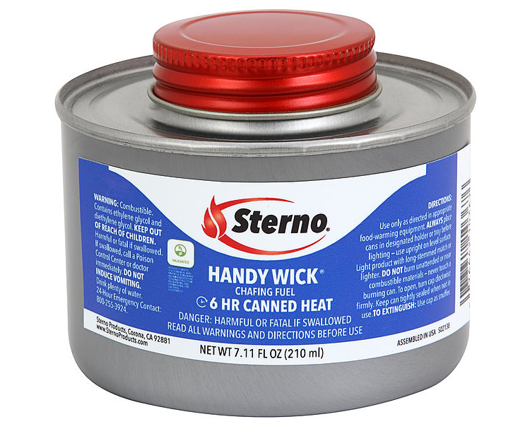 Chafing Fuel Handy Wick 4 Hour 24/Ctn