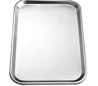 Stainless Steel Tray Rectangular 300 x 230mm 6/Pkt