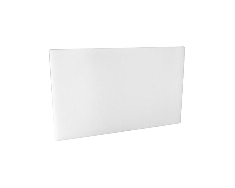 Cutting Board White 250 x 400 x 13mm 6/Ctn