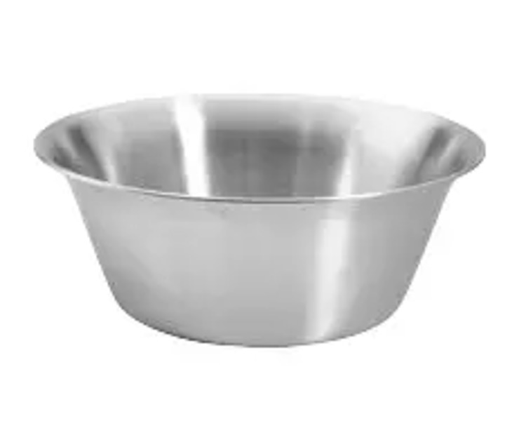 Mixing Bowl Tapered 165 x 60mm 0.5L 12/Pkt