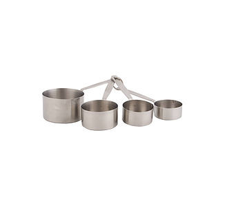 Stainless Steel Measuring Cup 4 Piece 12/Ctn