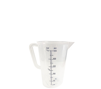 Measuring Jug Poly .5Ltr 40/Ctn