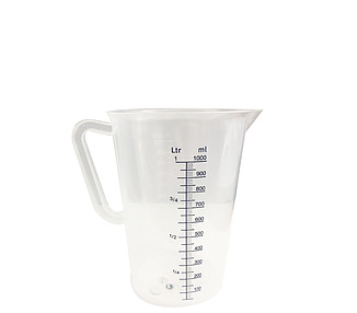 Measuring Jug Poly 1Ltr 20/Ctn