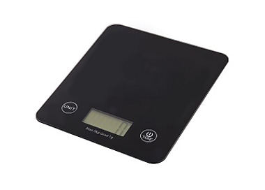 Scale Digital 5Kg 1G Increments Black 6/Ctn