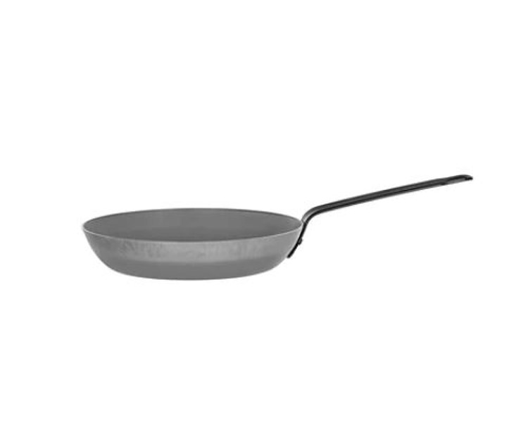 Frypan Black Steel 3.0mm Gauge 20cm 10/Ctn