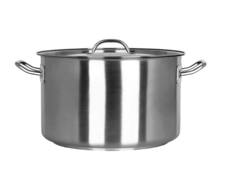 Stainless Steel Elite Stockpot With Cover 22L 2/Ctn