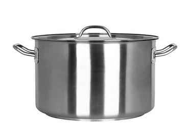 Stainless Steel Elite Stockpot With Cover 22L 2/Ctn