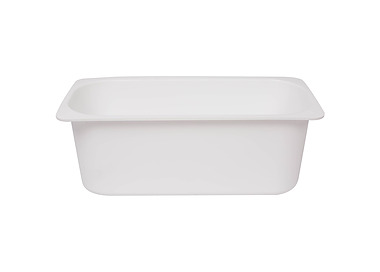 White Icecream Tub & Lid 5L 60/Ctn