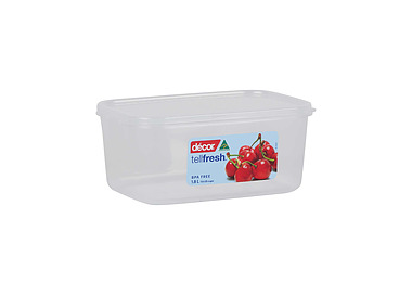 Decor Oblong Container 1.8L 203 x 143 x 291mm 