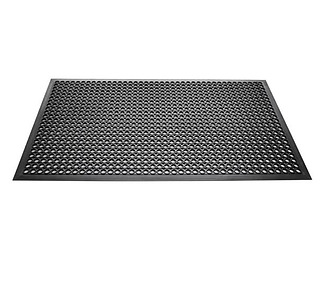 Black Floor Mat 900 x 600mm 