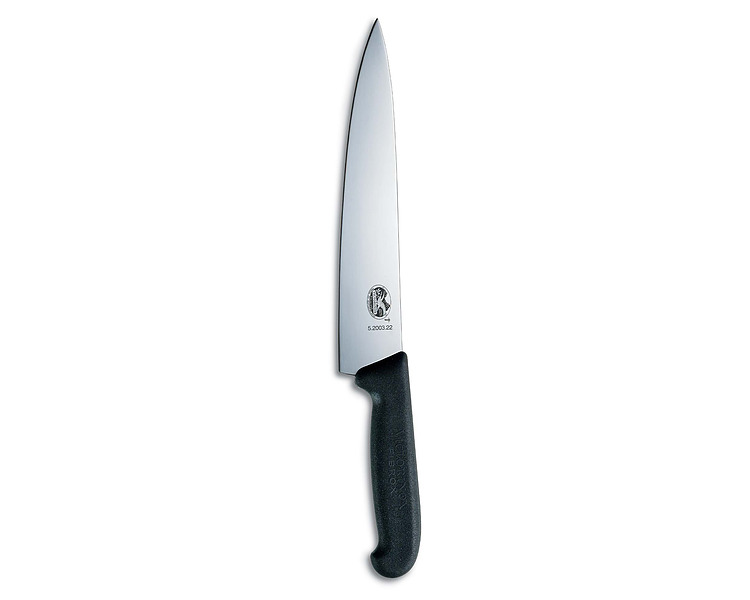 Black Victorinox Cooks Knife Handle 22cm 