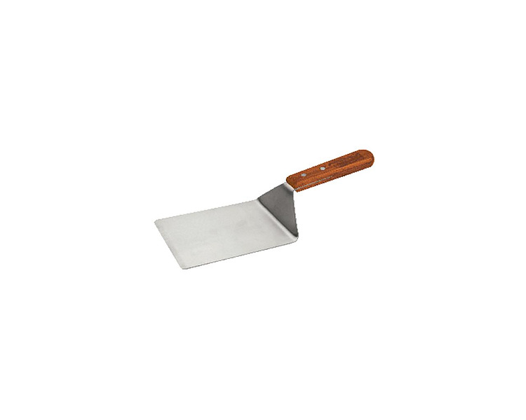 Stainless Steel Turner Hamburger Wood Handle 125 x 170mm 