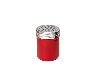 Salt Dredger No Handle Red 285ml 12/Ctn