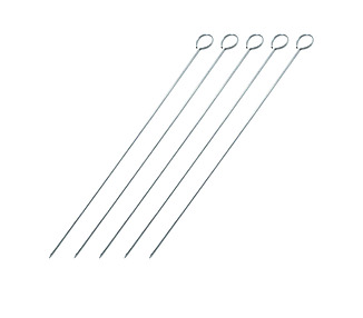 Stainless Steel Flat Skewer 15cm 12/Pkt