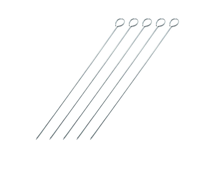 Stainless Steel Flat Skewer 15cm 12/Pkt