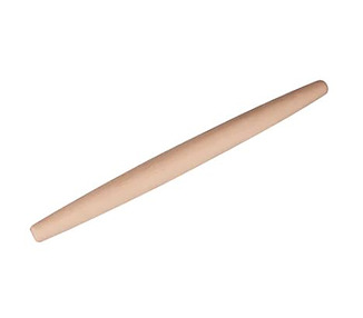 Rolling Pin French Beechwood Tapered 475mm 