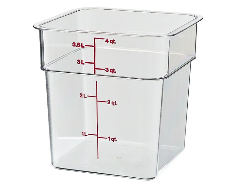 Camsquare Food Container Clear 3.8L