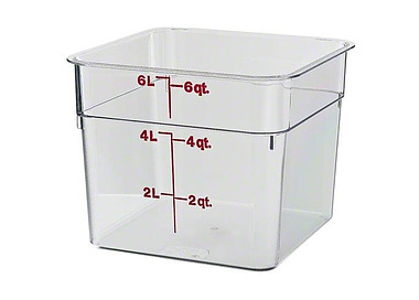 Camsquare Food Container Clear 5.7L