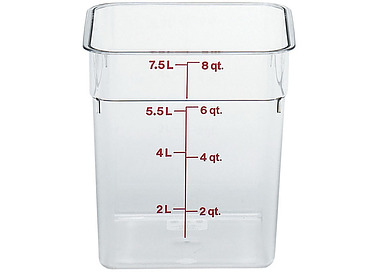 Camsquare Food Container Clear 7.6L