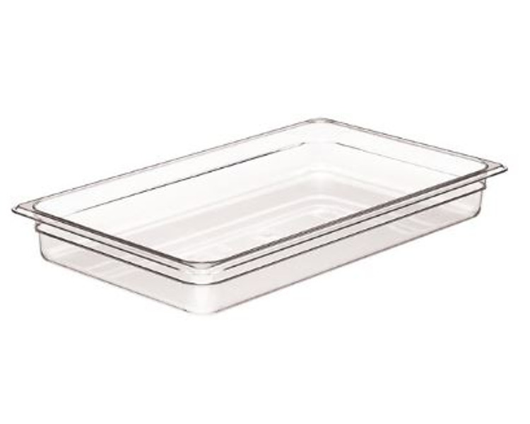 Cambro Food Pan Polycarbonate 1/1 Size 65mmD 6/Ctn