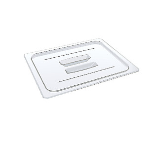 Food Pan Cover Polycarb Clear 1/2  12/Ctn