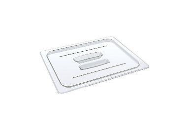 Food Pan Cover Polycarb Clear 1/2  12/Ctn