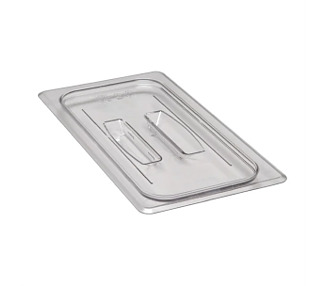 Food Pan Cover Polycarb Clear 1/3  6/Pkt