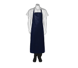 Apron Bib PVC Long Navy 120cmL x 89cmW