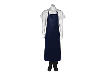 Apron Bib PVC Long Navy 120cmL x 89cmW