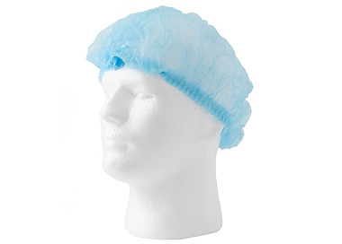 Hair Net Crimped Blue 1000/Pkt