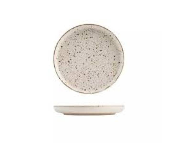 Eclipse Duo Pebble Round Plate 220mm 6/Ctn