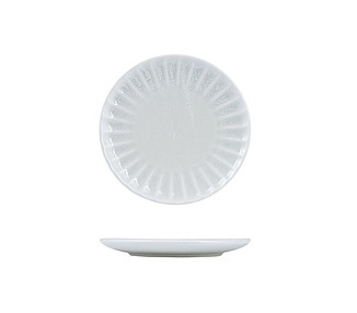 Moda Willow Scallop Plate 205mm 6/24