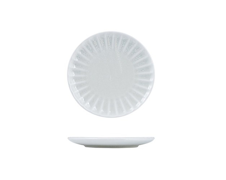 Moda Willow Scallop Plate 205mm 6/24