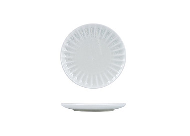 Moda Willow Scallop Plate 205mm 6/24