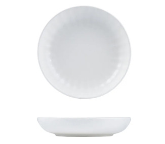 Moda Snow Share Bowl Scalloped 200mm 6/Ctn