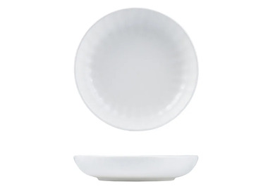 Moda Snow Share Bowl Scalloped 200mm 6/Ctn