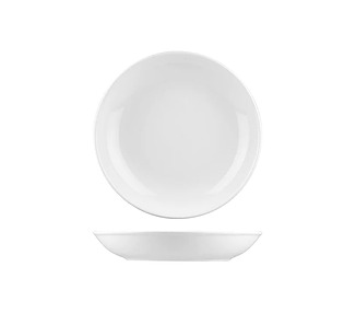 Nano Coupe Bowl White 260mm 12/Ctn