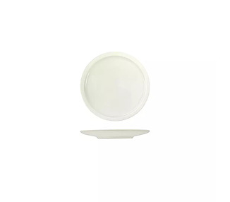 Ease Ivory Flat Coupe Plate 16cm 24/Ctn