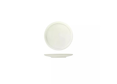 Ease Ivory Flat Coupe Plate 16cm 24/Ctn