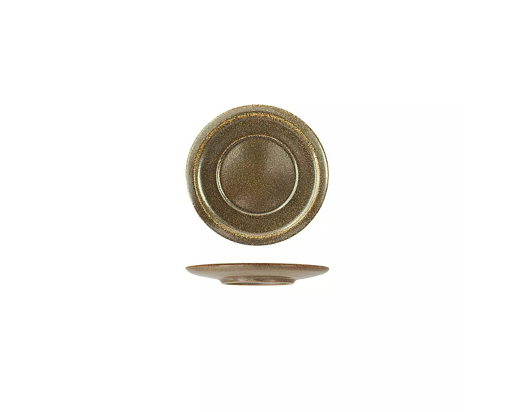 Ease Rust Flat Coupe Plate 16cm 24/Ctn