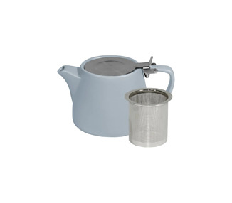 Brew Teapot Matt Silver Ice 500ml 2/Pkt