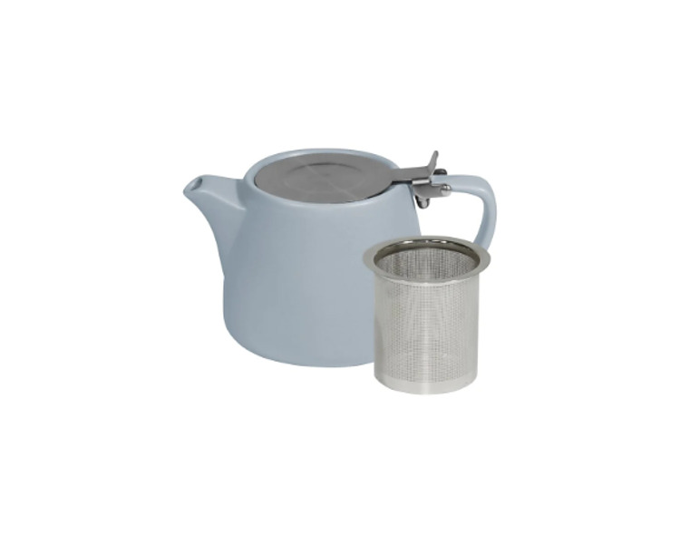 Brew Teapot Matt Silver Ice 500ml 2/Pkt