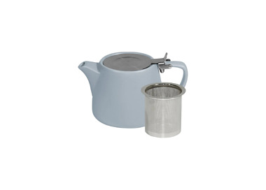 Brew Teapot Matt Silver Ice 500ml 2/Pkt