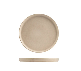 NMC Walled Plate Round Parade Marshmellow 270mm 6/Ctn