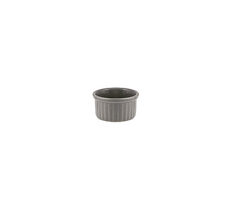 NMC Ramekin Ribbed Parade Husk 60 x 35mmH 6/Ctn