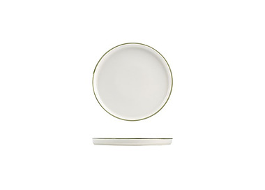 NMC Walled Plate Round Homestead Olive 270mm 6/Ctn