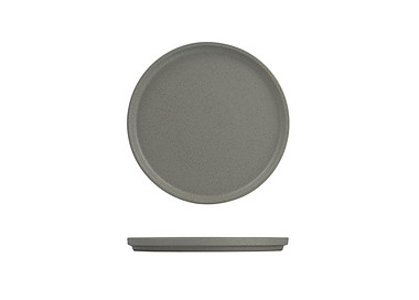 Luzerne Dune Stackable Round Plate Ash 270mm 3/12